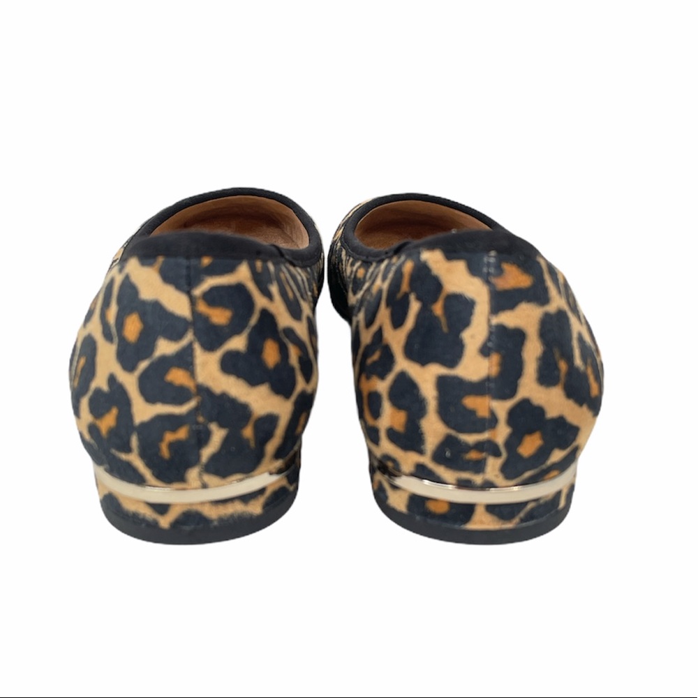 Lifestride Vivienne Leopard Flats Brown Tan Sizes 8.5 - Picture 6 of 9